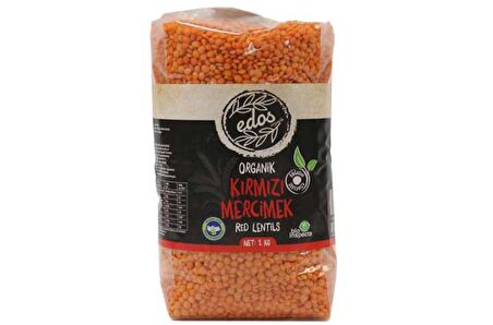 Organik Kırmızı Mercimek (1 kg)