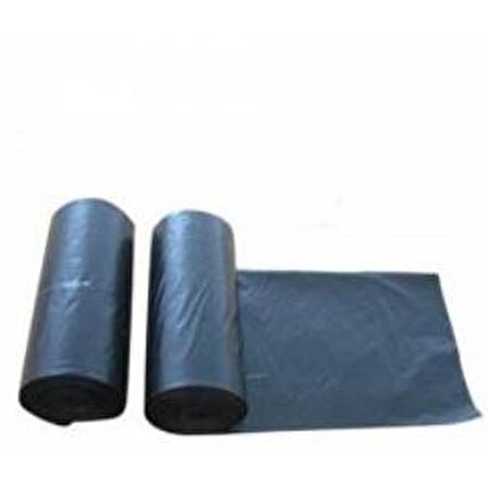 Polmix Ağır Hantal Çöp Torbası 120X150 cm 10 Rulo 100 Ad 10 Kg Siyah