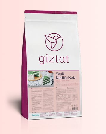Giztat Kadife Kek Yeşil Velvet 10 KG