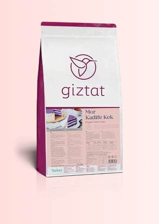 Giztat Kadife Kek Mor Velvet 10 KG
