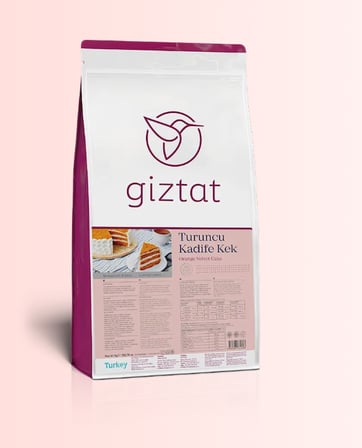 Giztat Kadife Kek Turuncu Velvet 10 KG