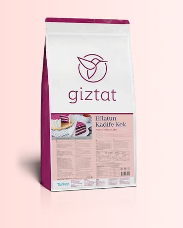 Giztat Kadife Kek Eflatun Velvet 10 KG