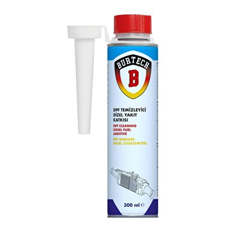 Burtech Dizel Partikül Filtre Temizleyici Yakıt Sıvısı 300 Ml