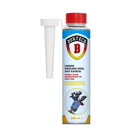 Burtech Karbon Temizleme Dizel Yakıt Katkısı 300 Ml