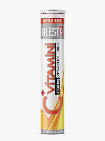 ALESTA C VİTAMİNİ 1000MG+D3+ZİNK