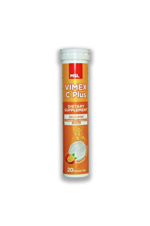 Vimex C Plus 20 Efervesan Tablet
