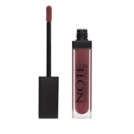 Note Mattemoist Lipgloss Yarı Mat Saten Bitişli Likit Ruj 415 Shy Berry - Bordo