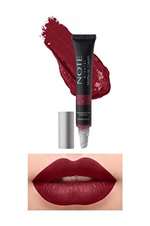 Note Matte Lip Cream Ruj 05 Plum Wine