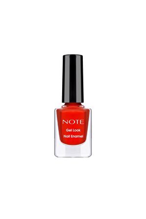 Note Gel Look Oje 13 Flamenko Red - Kırmızı