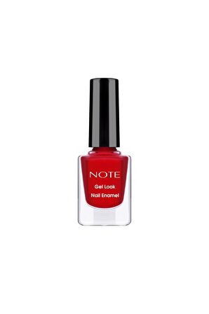 Note Gel Look Oje 15 Ruby Red - Koyu Kırmızı