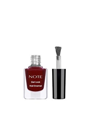 Note Gel Look Oje 16 Garnet Red - Bordo