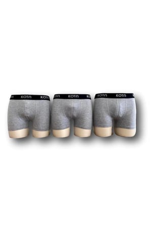 Erkek Pamuklu Slip Boxer 3'lü