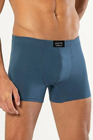 Kota 1009 Erkek Beli Katlamalı Likralı Boxer Battal