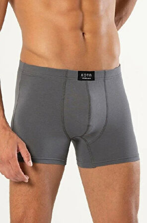 Kota 1009 Erkek Beli Katlamalı Likralı Boxer Battal