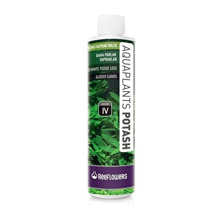 ReeFlowers AquaPlants Potash Bitki Akvaryumu İçin Demir 250 Ml