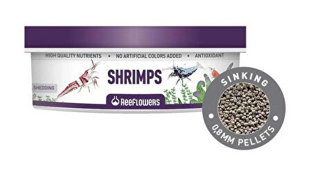 Reeflowers Shrimps Karides Yemi 0,8mm 150ml 84gr