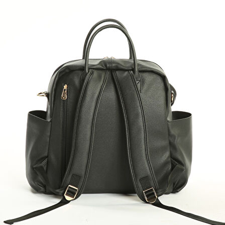 M&Y Maia Anne Bebek Bakım Sırt Çantası 7310 Siyah