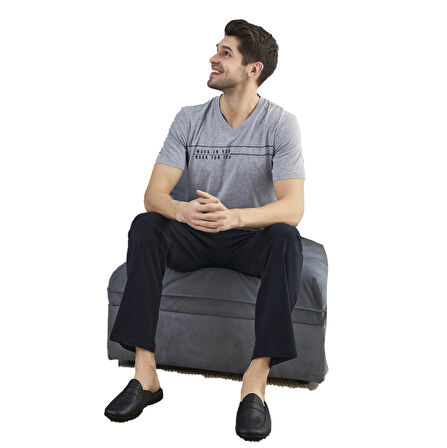 Elitepoint 918 Erkek Yazlık  Pijama Takımı