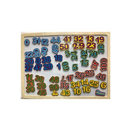 Sino Puzzle Ahşap Manyetik Rakamlar C-802