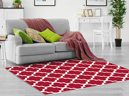 Dekoreko İnci Halı Dijital Saçaksız 1882 Desen 1