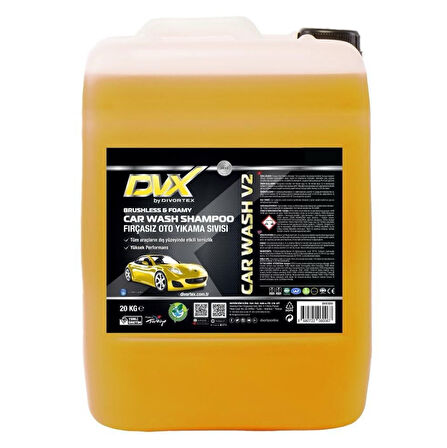Divortex Car Wash V2 Fırçasız Oto Yıkama Köpüğü 20 Kg.