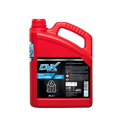 DVX -57° Organik Mavi Antifriz 3 Lt.