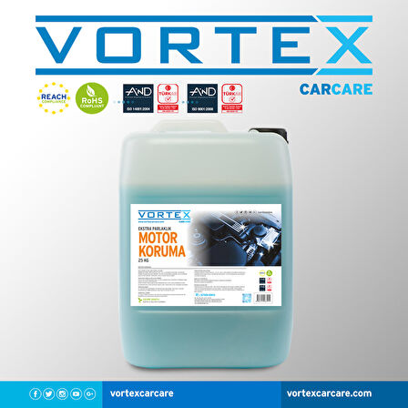 Vortex Motor Koruma ve Parlatma Sıvısı 25 kg.