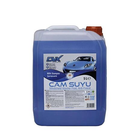 Divortex -30° Antifrizli Cam Suyu 5 Lt