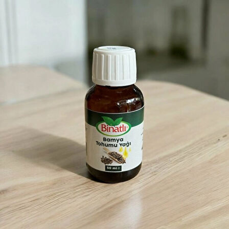 BİNATLI BAMYA TOHUMU YAĞI 50 ML
