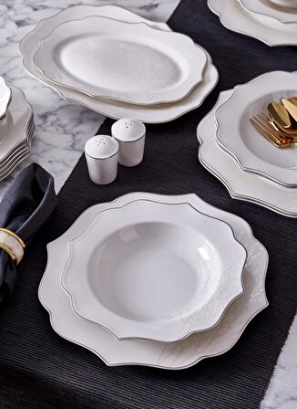 Neva N3243 Yasmin Romantik 28 Parça 6 Kişilik Yemek Takımı