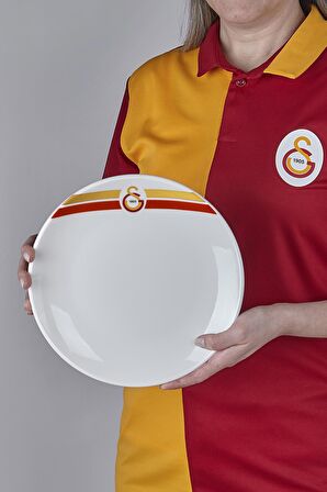 Neva N3472 Galatasaray Lisanslı Arma Logo 2'li Servis Tabağı