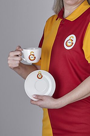 Neva N3474 Galatasaray Lisanslı Arma Logo 2'li Çay Fincan Takımı