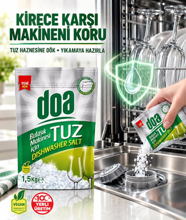 Bulaşık Makina Tuzu - Doypack / 1,5 Kg