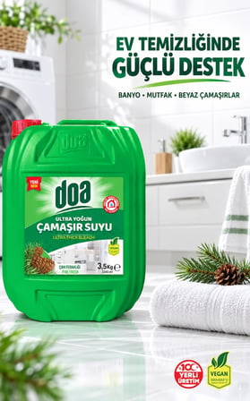 DOA ULTRA ÇAMAŞIR SUYU ÇAM FERAHLIĞI / 3,5 KG