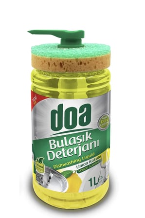 Doa SIVI BULAŞIK DETERJANI SÜNGERLİ LİMON KOKULU 1000 ML
