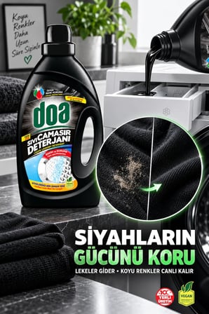 Sıvı Çamaşır Deterjanı Siyahlar /3000ml