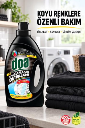 Sıvı Çamaşır Deterjanı Siyahlar /3000ml