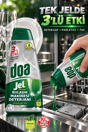 DOA BULAŞIK MAKİNESİ JEL DETERJAN / 900 ML