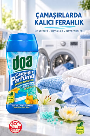 Doa Granül Çamaşır Parfümü & Çamaşır Yumuşatıcı Lilyum & Lotus 210 gr