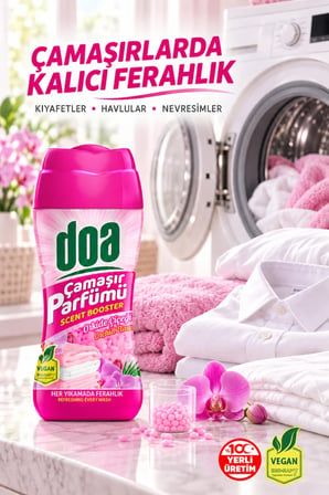 Doa Granül Çamaşır Parfümü & Çamaşır Yumuşatıcı Orkide Çiçeği 210 gr