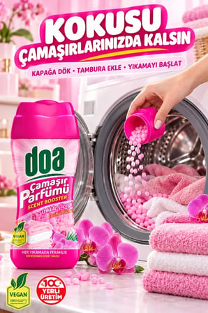 Doa Granül Çamaşır Parfümü & Çamaşır Yumuşatıcı Orkide Çiçeği 210 gr