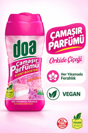 Doa Granül Çamaşır Parfümü & Çamaşır Yumuşatıcı Orkide Çiçeği 210 gr