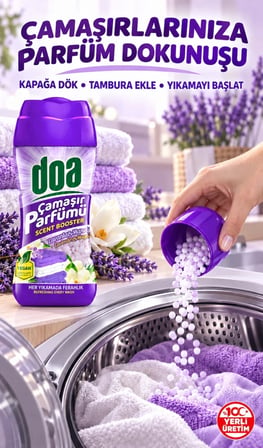 Doa Granül Çamaşır Parfümü & Çamaşır Yumuşatıcı Lavanta & Manolya 210 gr