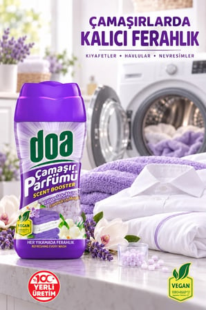 Doa Granül Çamaşır Parfümü & Çamaşır Yumuşatıcı Lavanta & Manolya 210 gr