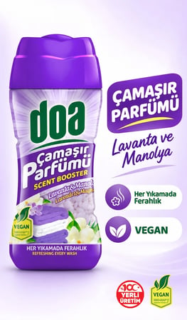 Doa Granül Çamaşır Parfümü & Çamaşır Yumuşatıcı Lavanta & Manolya 210 gr