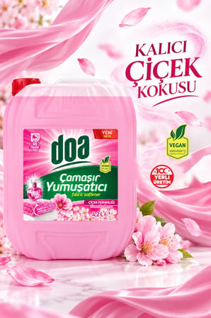 DOA YUMUŞATICI ÇİÇEK FERAHLIĞI BİDON 4,2 LT