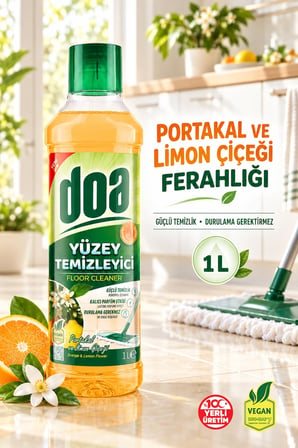DOA YÜZEY TEMİZLEYİCİ PORTAKAL-LİMON ÇİÇEĞİ*