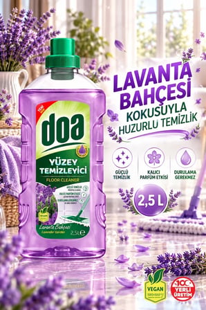 Doa Yüzey Temizleyici Lavanta Bahçesi 2500 ml