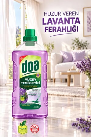 Doa Yüzey Temizleyici Lavanta Bahçesi 2500 ml