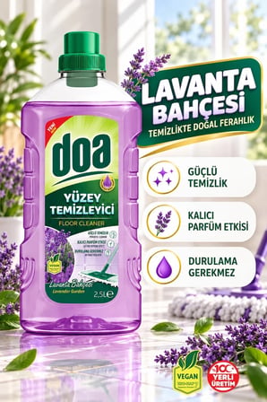 Doa Yüzey Temizleyici Lavanta Bahçesi 2500 ml